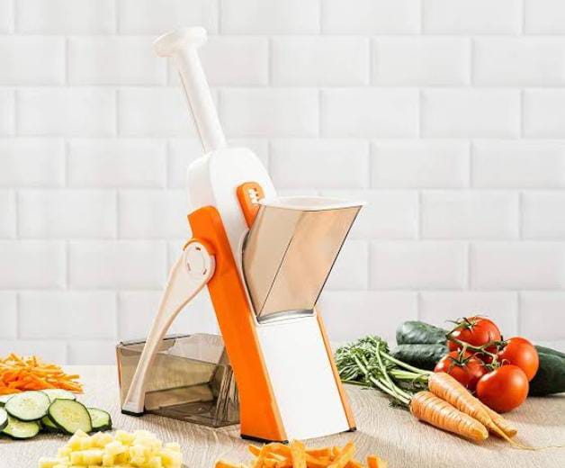 5 in 1 chopper mandoline slicer with dicing blade