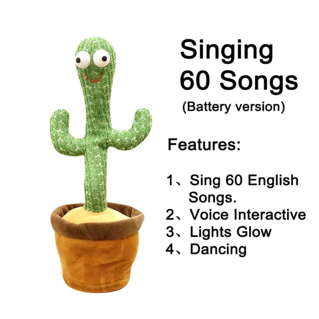 Cacto - Dancing Cactus Plush Toy